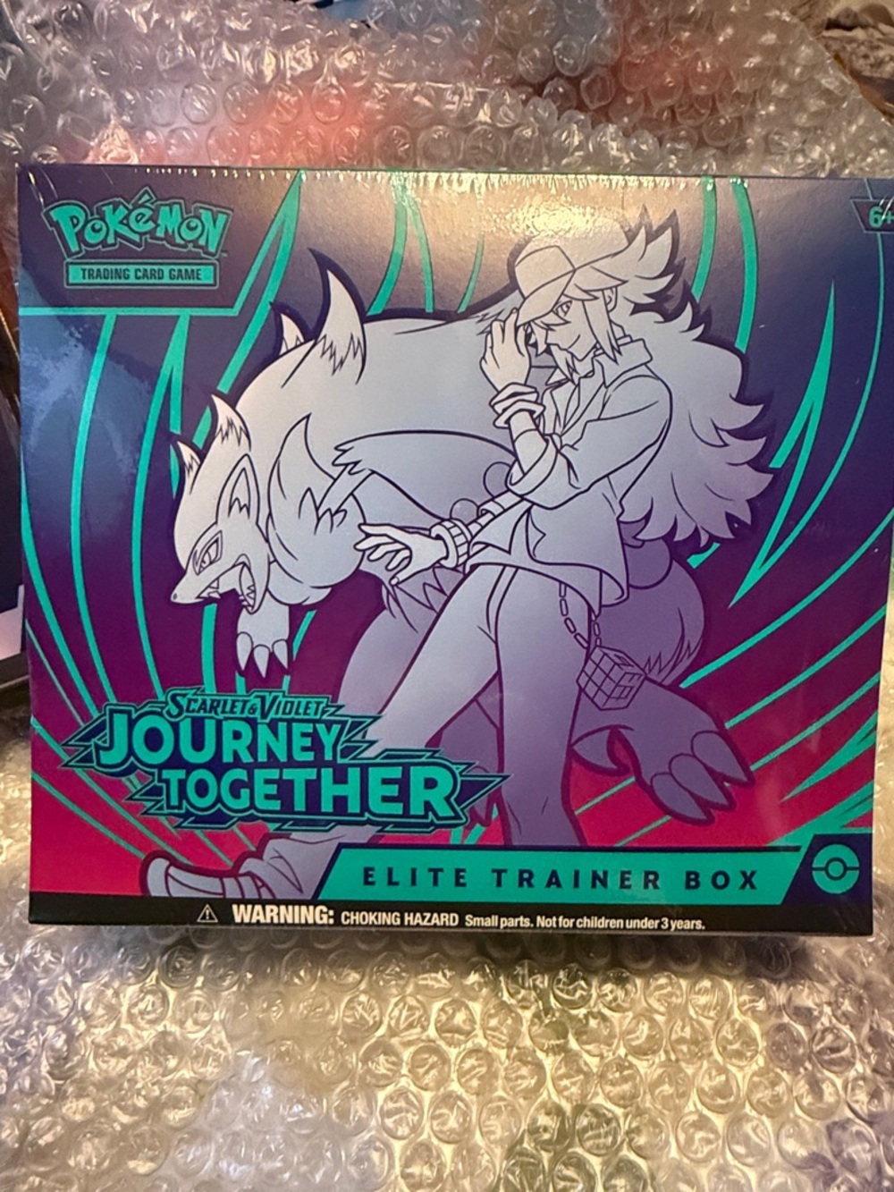 “”sOLD”””.  Pokemon Journey Together Elite Trainer Box - Teal, Purple, Pink